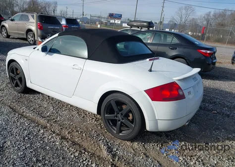 2002 Audi Tt 1.8L z USA, uszkodzony, nr VIN TRUUT28N921017855